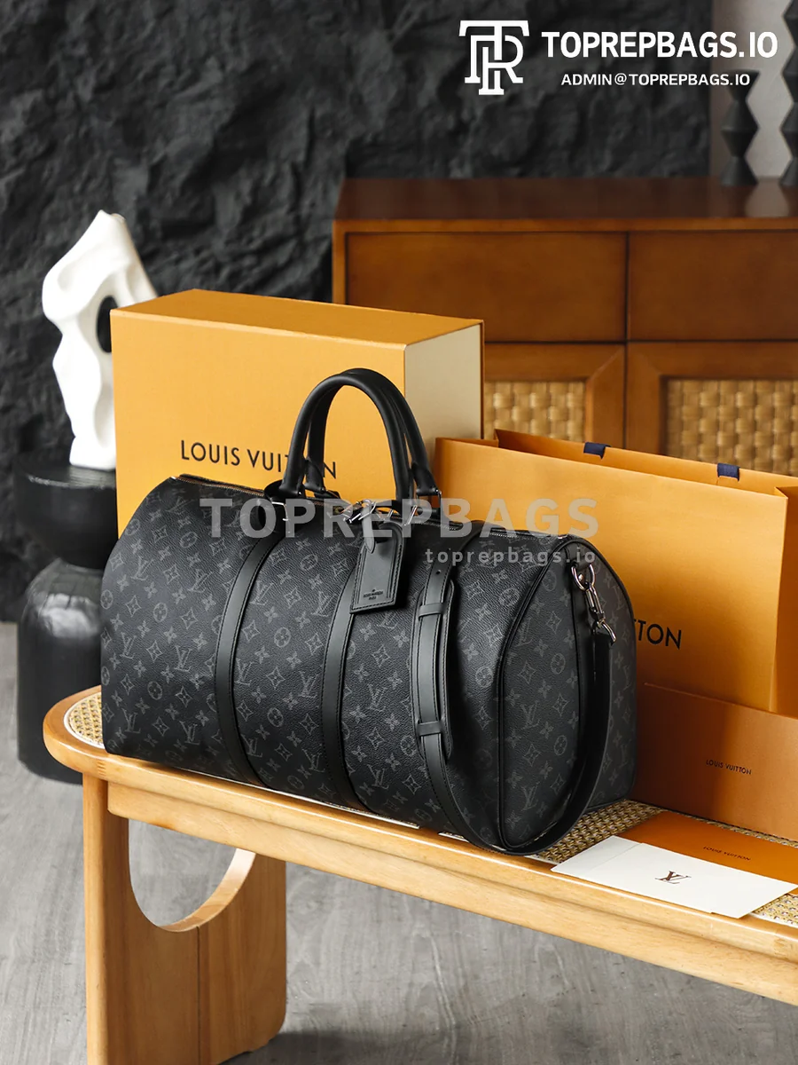 i1776404134774_5500_0_9 Louis Vuitton Keepall Bandouliere in Black