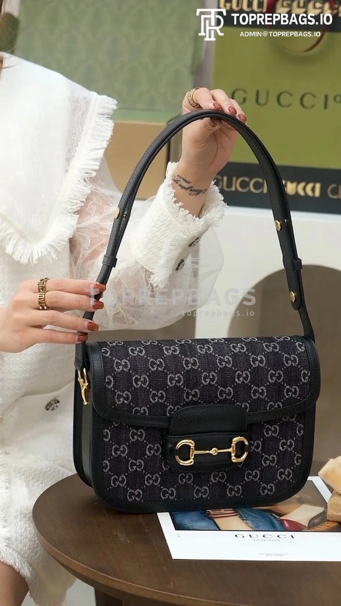 o1649496377_5520 Gucci 1955 Horsebit in Black
