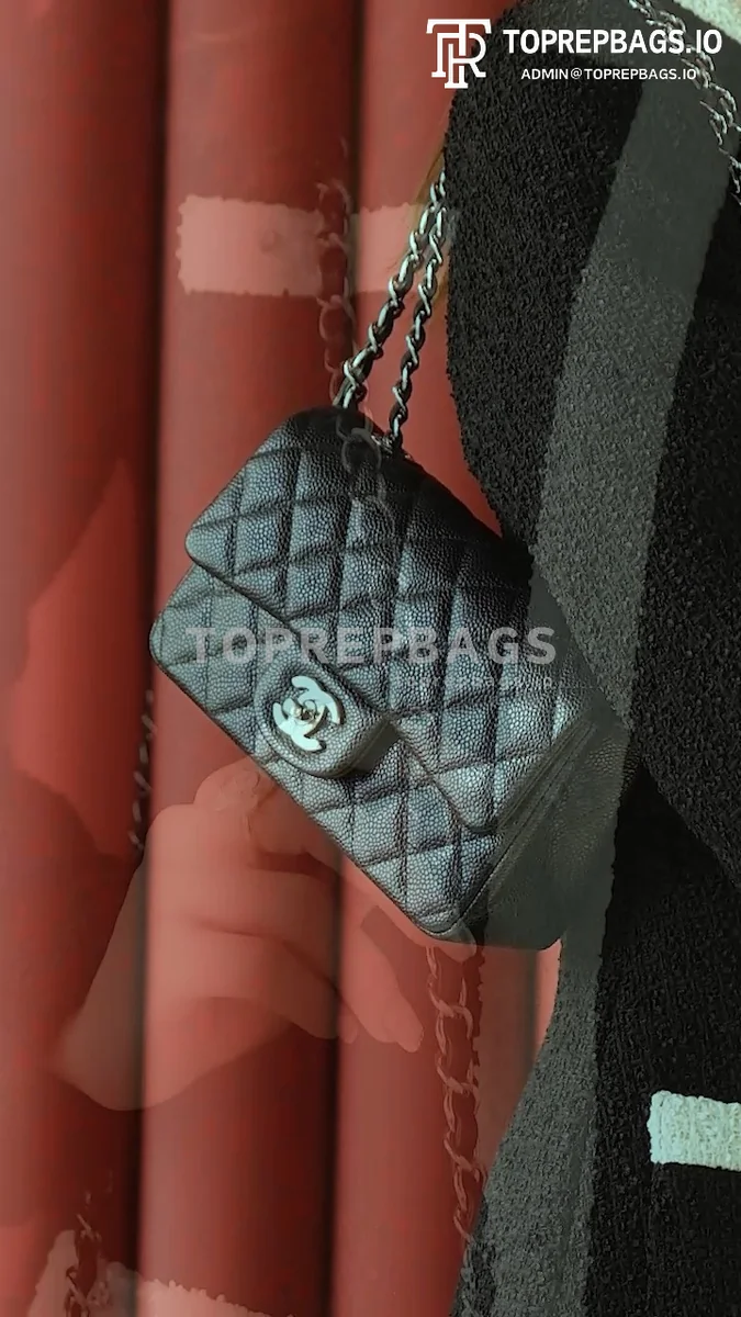 o1678291075_2557 Chanel Classic Flap Mini in Black