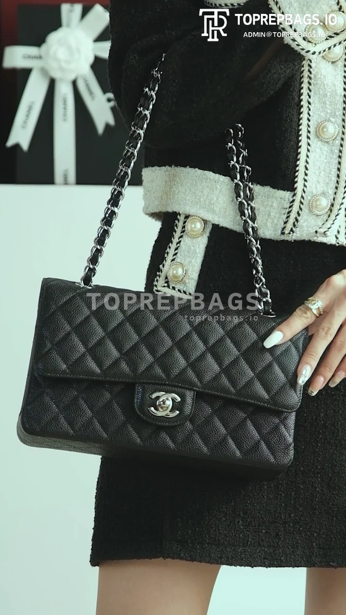 o1678297927_6821 Chanel Classic Flap Medium in Black