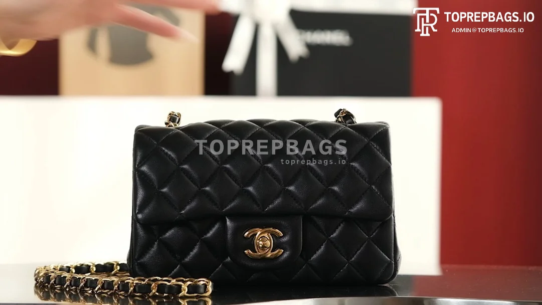 o1687853559_2499 Chanel Classic Flap Mini in Black