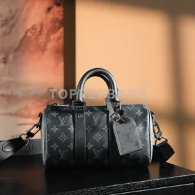 a1728305480062_0035 Louis Vuitton Keepall in Black