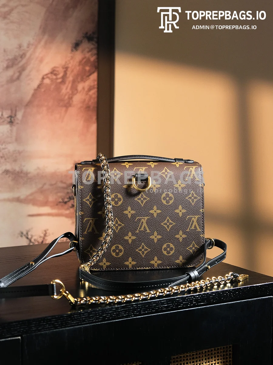 a1729939015428_0846 Louis Vuitton Pochette Metis Messenger in Brown