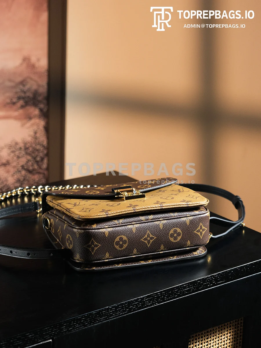 a1729939015435_4785 Louis Vuitton Pochette Metis Messenger in Brown