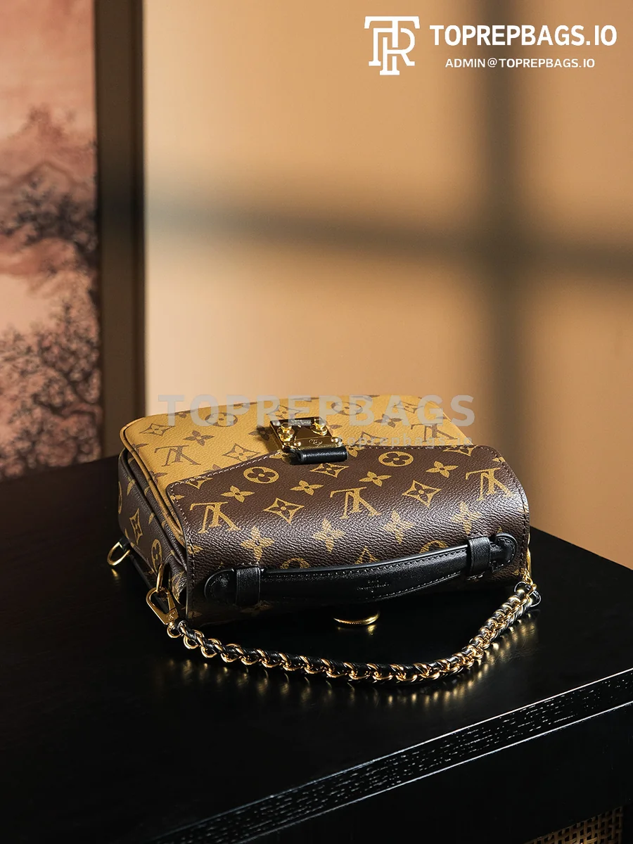 a1729939018284_1121 Louis Vuitton Pochette Metis Messenger in Brown