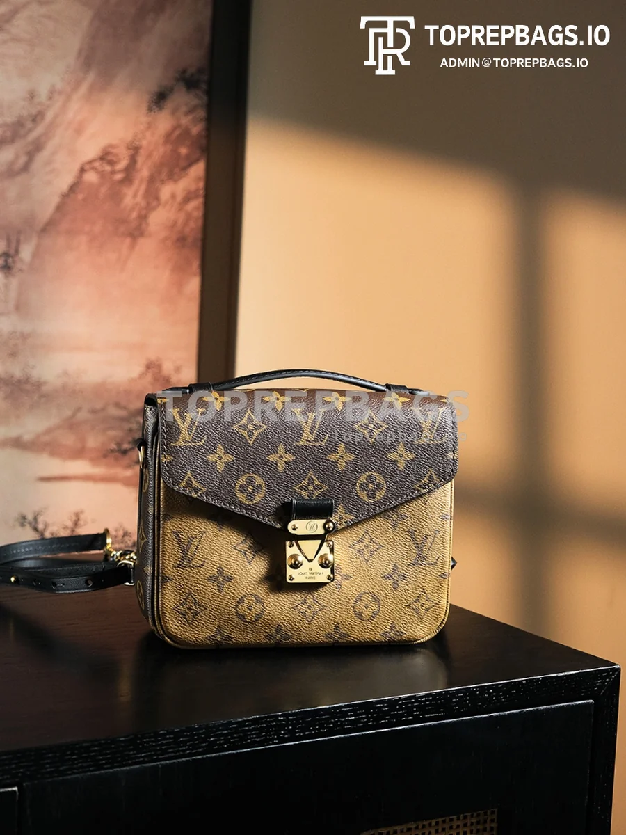 a1729939084354_0302 Louis Vuitton Pochette Metis Messenger in Brown