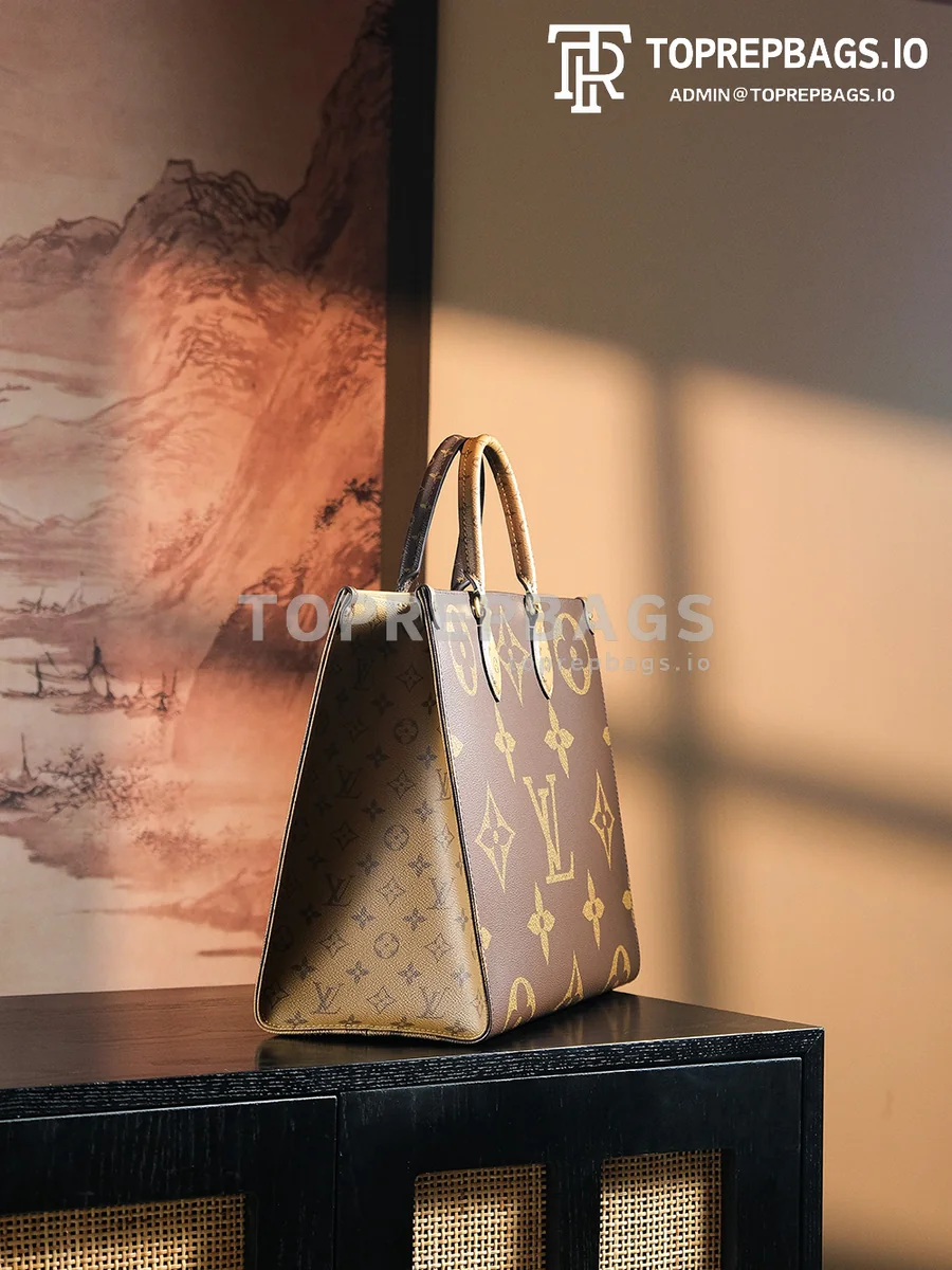 a1730617101920_5220 Louis Vuitton Onthego GM in Brown