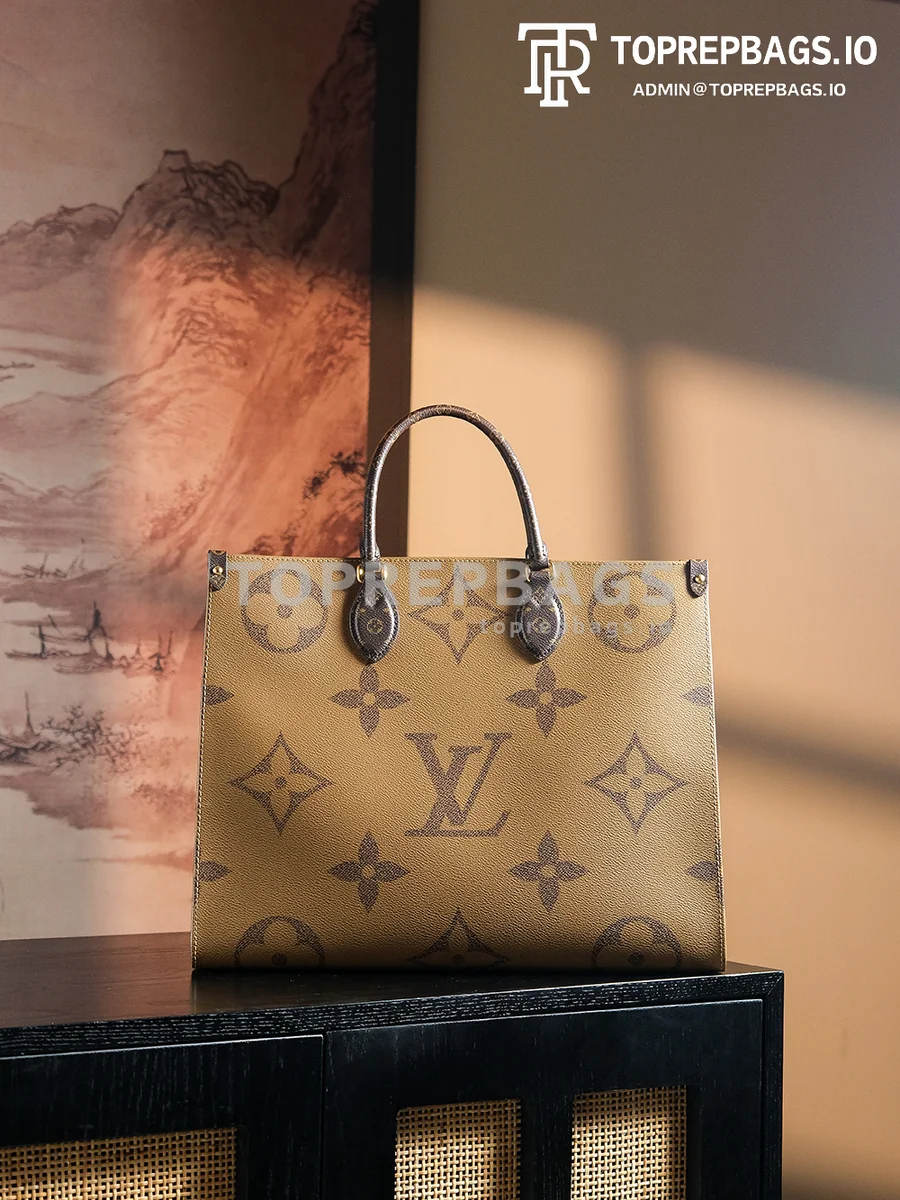 a1730617101923_2261 Louis Vuitton Onthego GM in Brown
