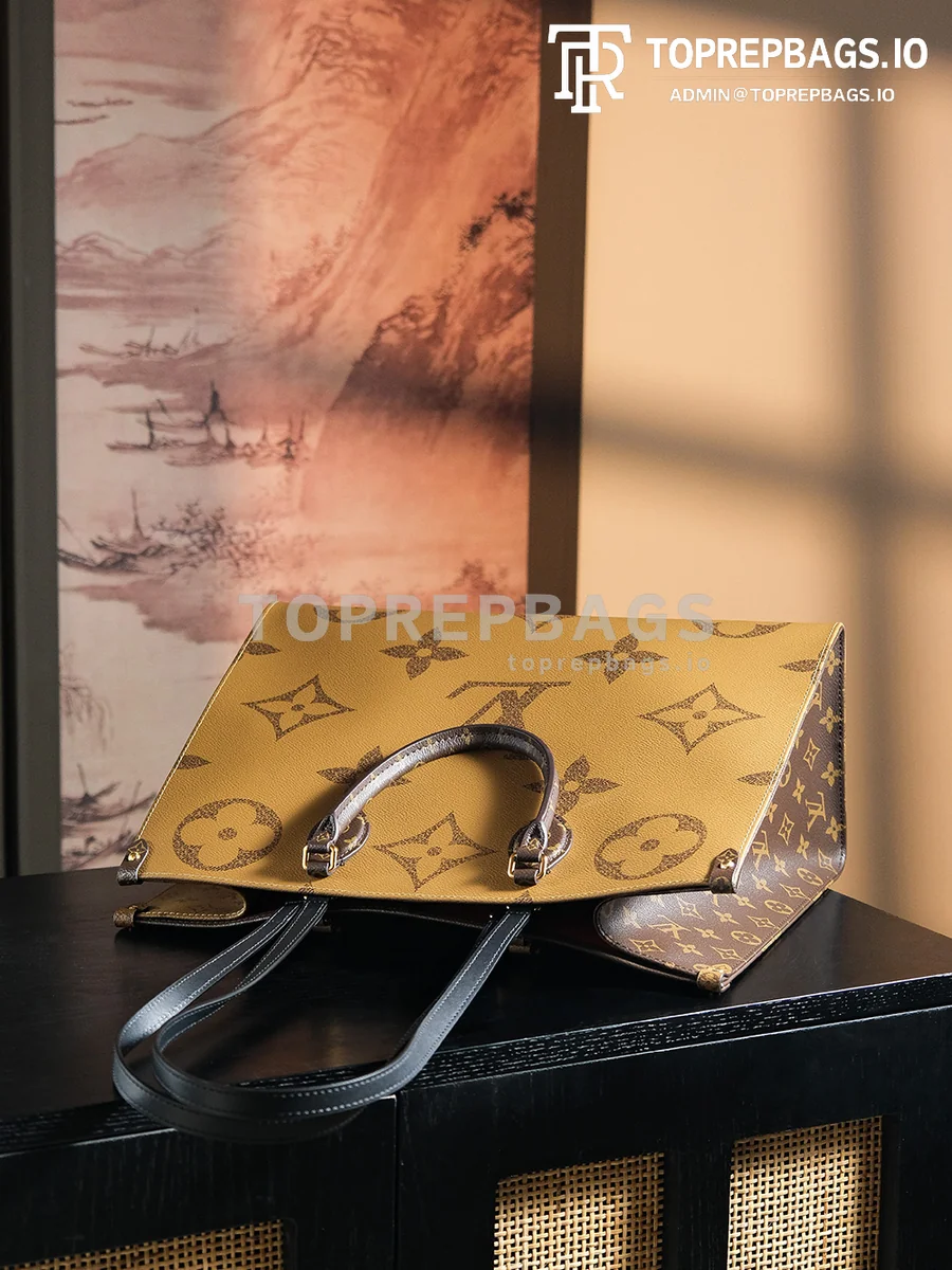 a1730617102745_5854 Louis Vuitton Onthego GM in Brown