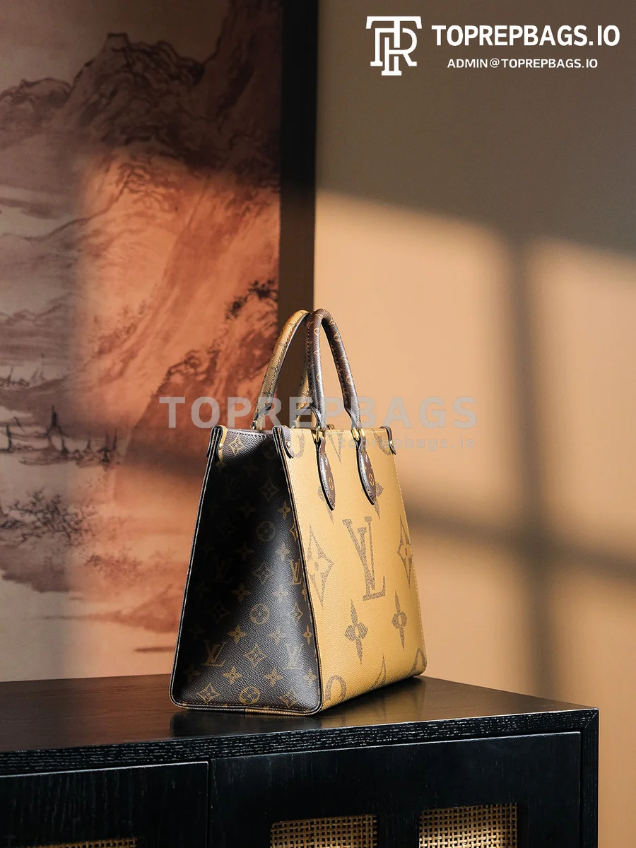 a1730617445025_0364 Louis Vuitton OnTheGo MM in Brown