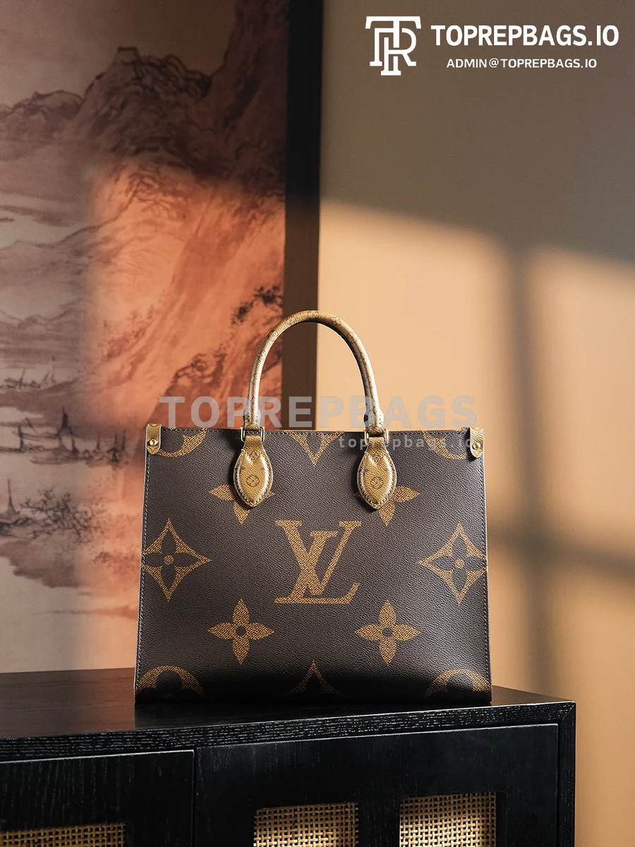 a1730617445040_2074 Louis Vuitton OnTheGo MM in Brown