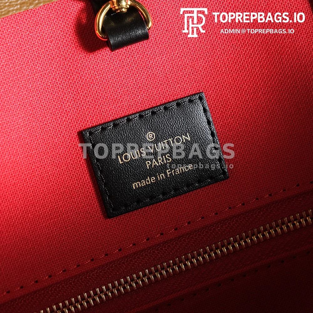 a1730617515132_6260 Louis Vuitton OnTheGo MM in Brown