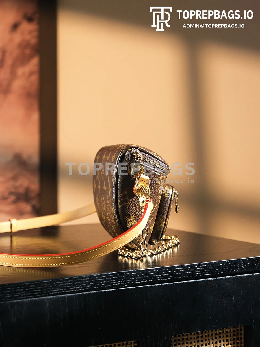 a1731153188085_2038 Louis Vuitton Mini Bumbag in Brown