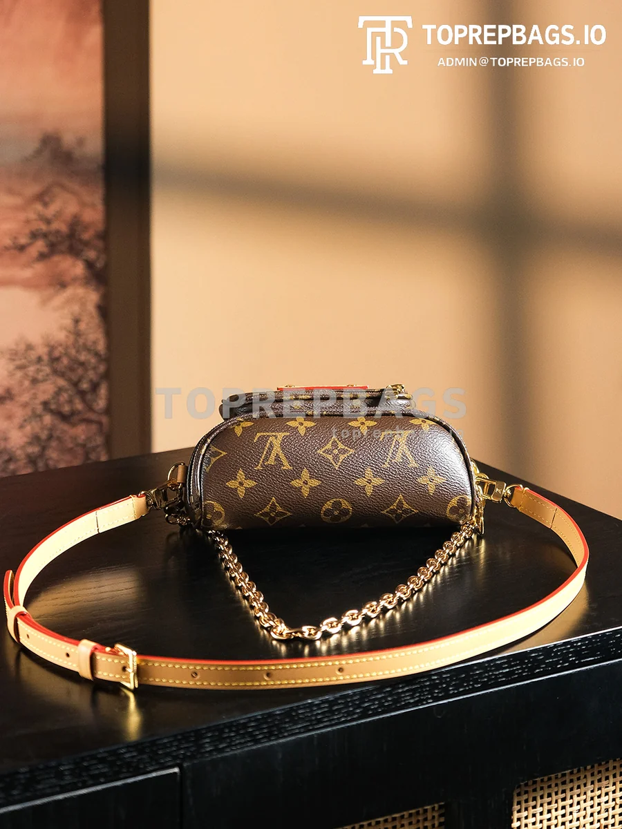 a1731153188086_6034 Louis Vuitton Mini Bumbag in Brown