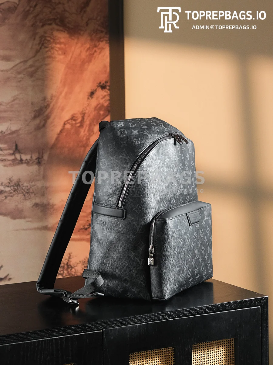a1732779681086_2068 Louis Vuitton Discovery Backpack in Black