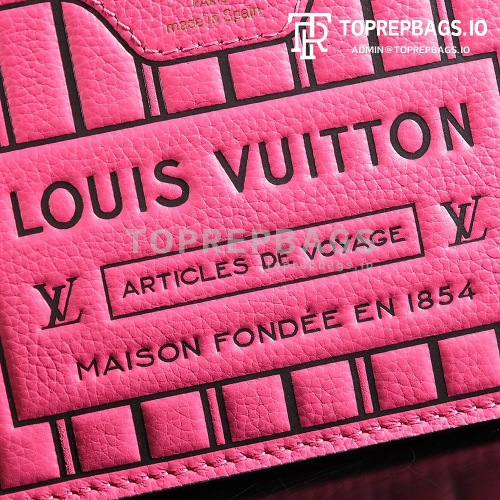 a1735119330114_4818 Louis Vuitton Neverfull BB Monogram Canvas and Grained Leather Thick Steel Hardware Tote Bag detailed product image