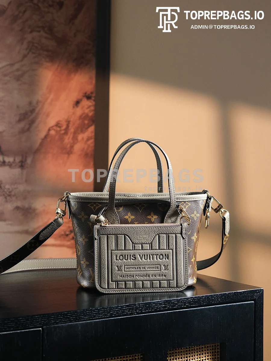 a1735119926101_8262 Louis Vuitton Neverfull in Brown