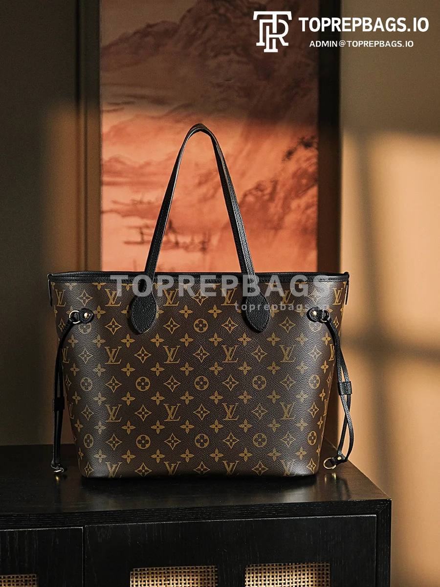 a1736173261540_3423 Louis Vuitton Neverfull in Brown