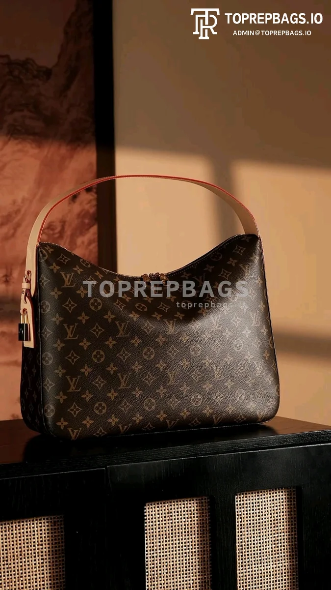a1736409582699_3125 Louis Vuitton Slouchy MM Hobo in Brown