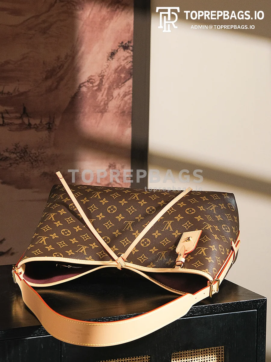 a1741599346462_4720 Louis Vuitton CarryAll in Brown