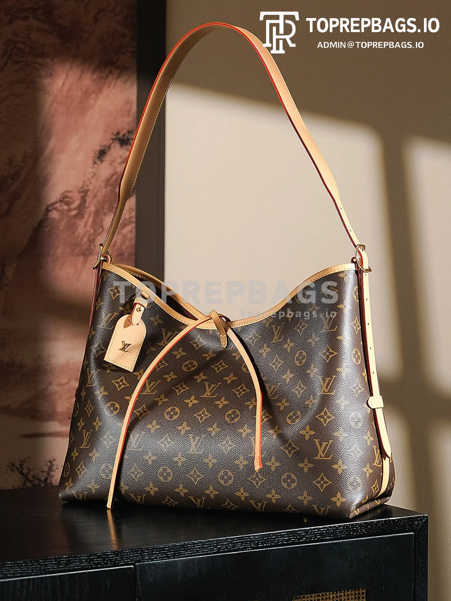 a1741599346463_1652 Louis Vuitton CarryAll in Brown