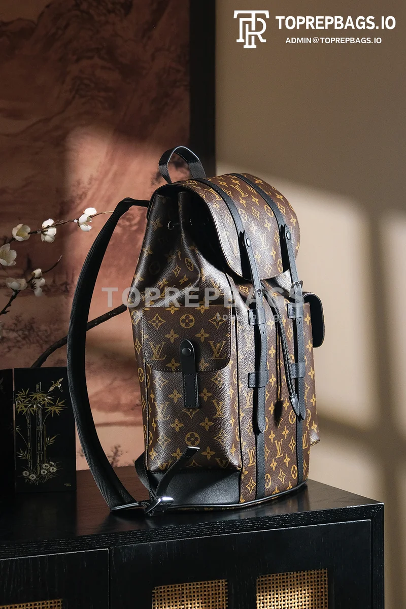 a1742894910218_6474 Louis Vuitton Christopher in Brown