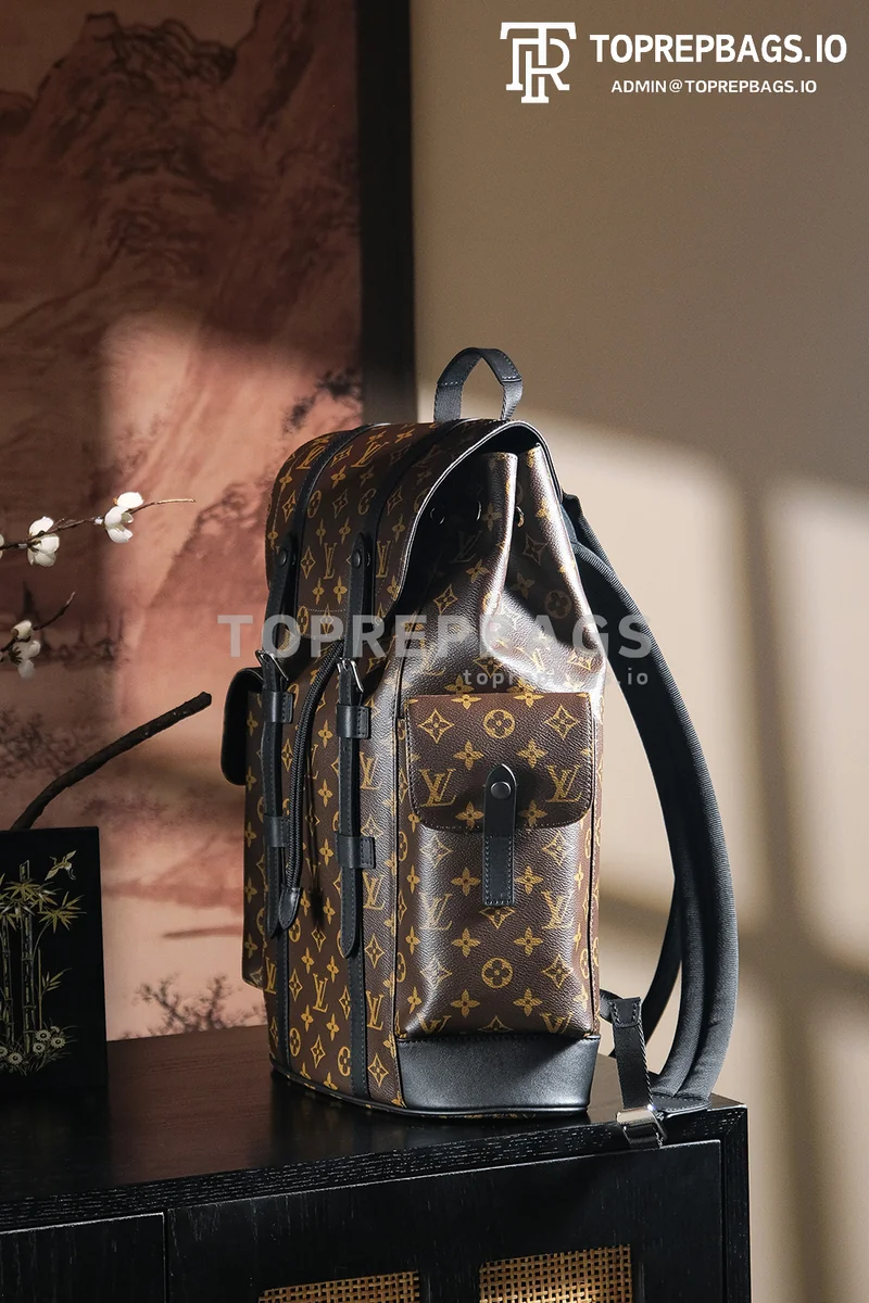 a1742894910227_5265 Louis Vuitton Christopher in Brown