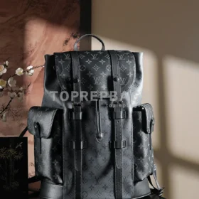 a1742895179834_0283 Louis Vuitton Christopher in Black
