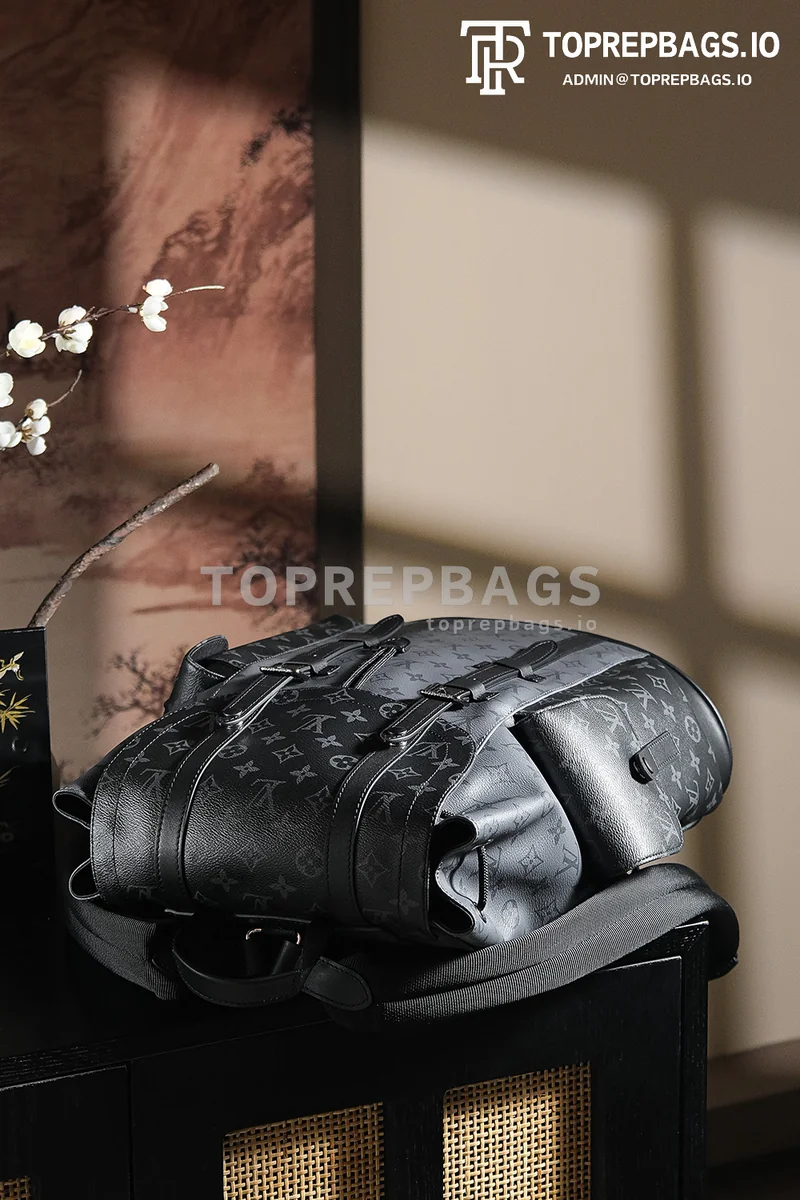 a1742895183499_6577 Louis Vuitton Christopher in Black