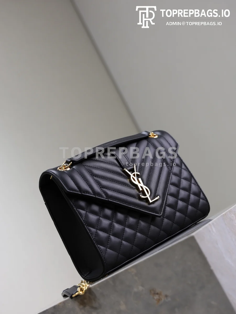 cmp_i1746261810710_6443_0_1 YSL Envelope Medium in Black