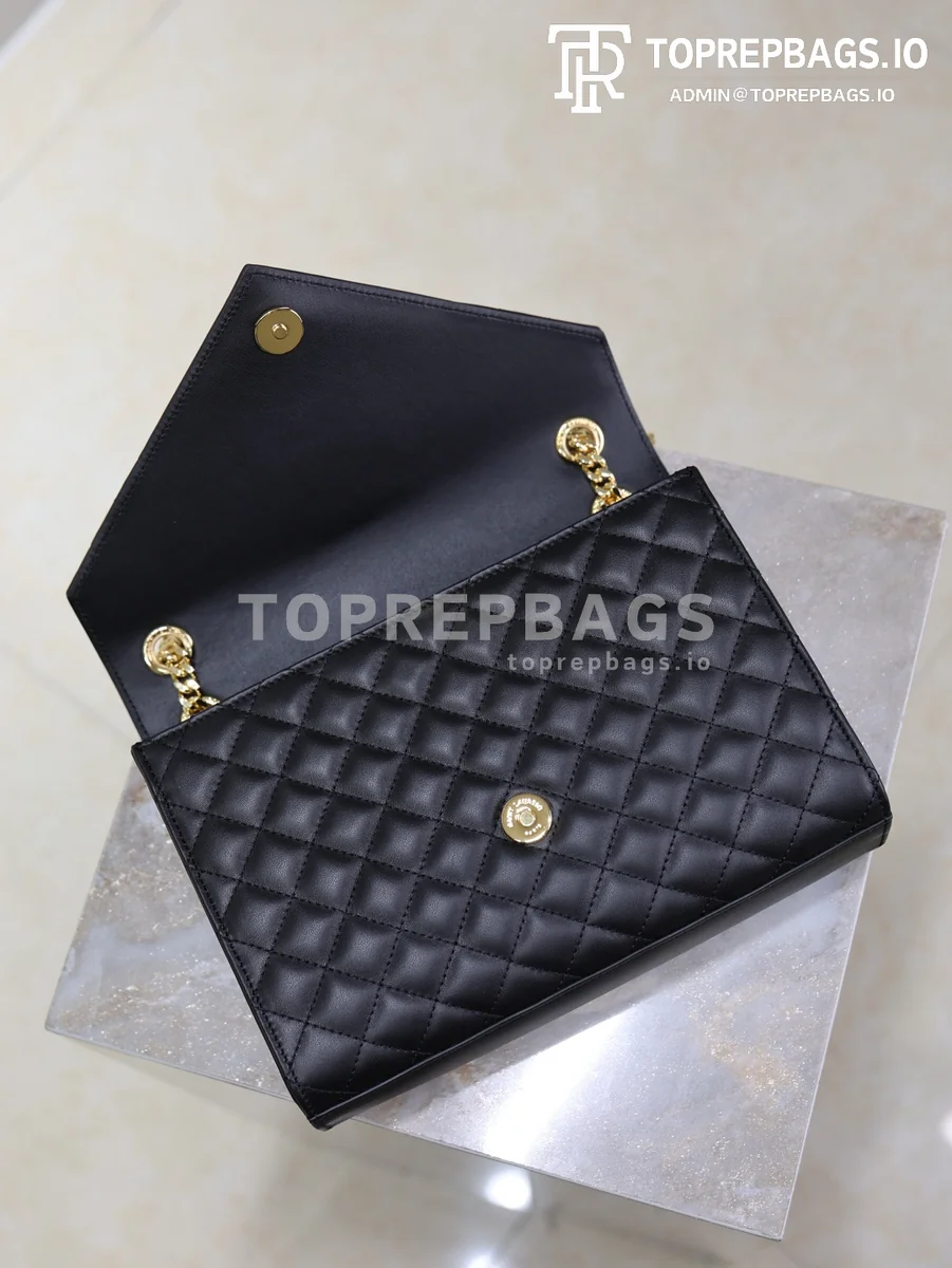 cmp_i1746261812255_4311_0_7 YSL Envelope Medium in Black