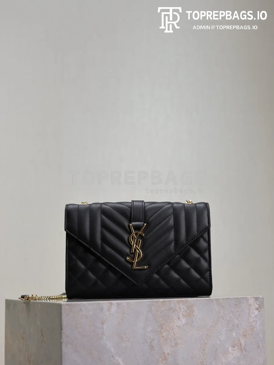 cmp_i1746262048936_7491_0_0 YSL Envelope Small in Black