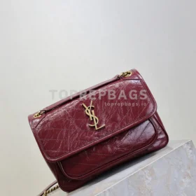 YSL Niki in Burgundy