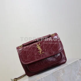 YSL Niki in Burgundy