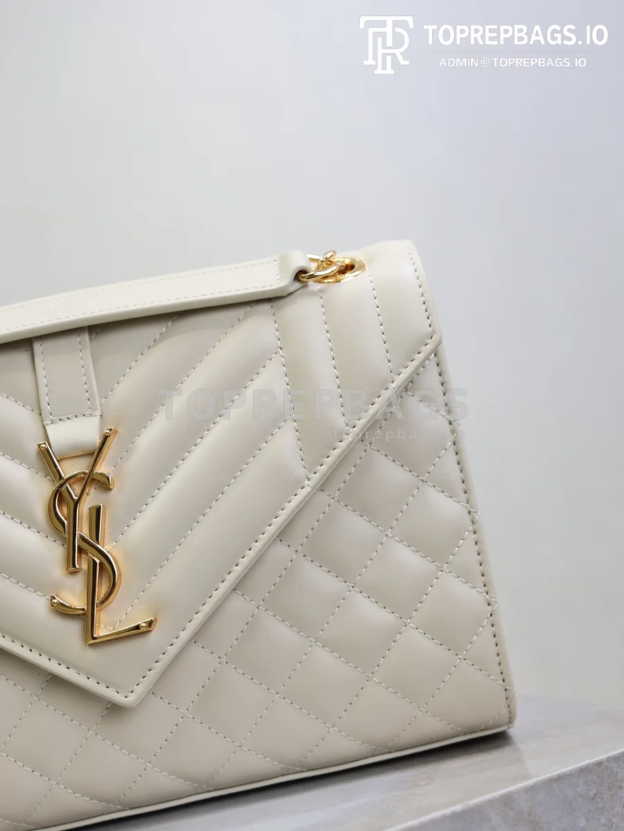 cmp_i1761556589870_2746_0_3 YSL Envelope Medium in White