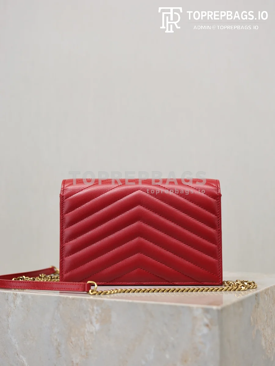 cmp_i1767778710155_329_0_5 YSL Envelope Wallet On Chain Small in Red