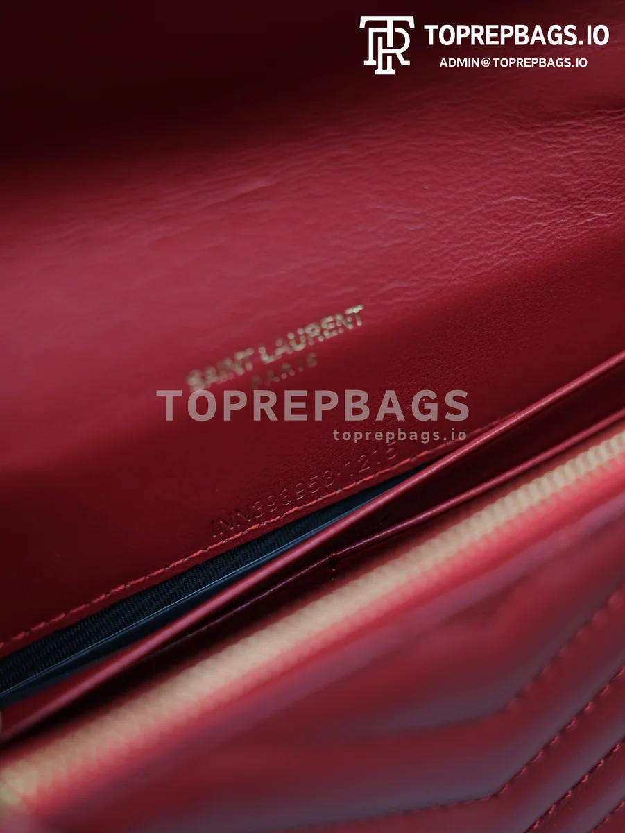 cmp_i1767778740414_2549_0_8 YSL Envelope Wallet On Chain Small in Red
