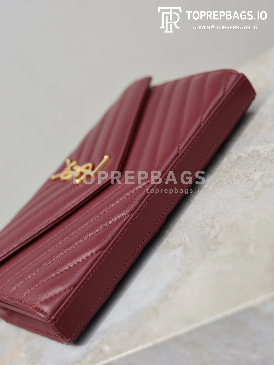 cmp_i1767779016147_3229_0_4 YSL Monogram Envelope in Burgundy