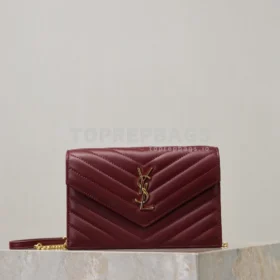 cmp_i1767779185609_6755_0_0 YSL Envelope Small in Burgundy