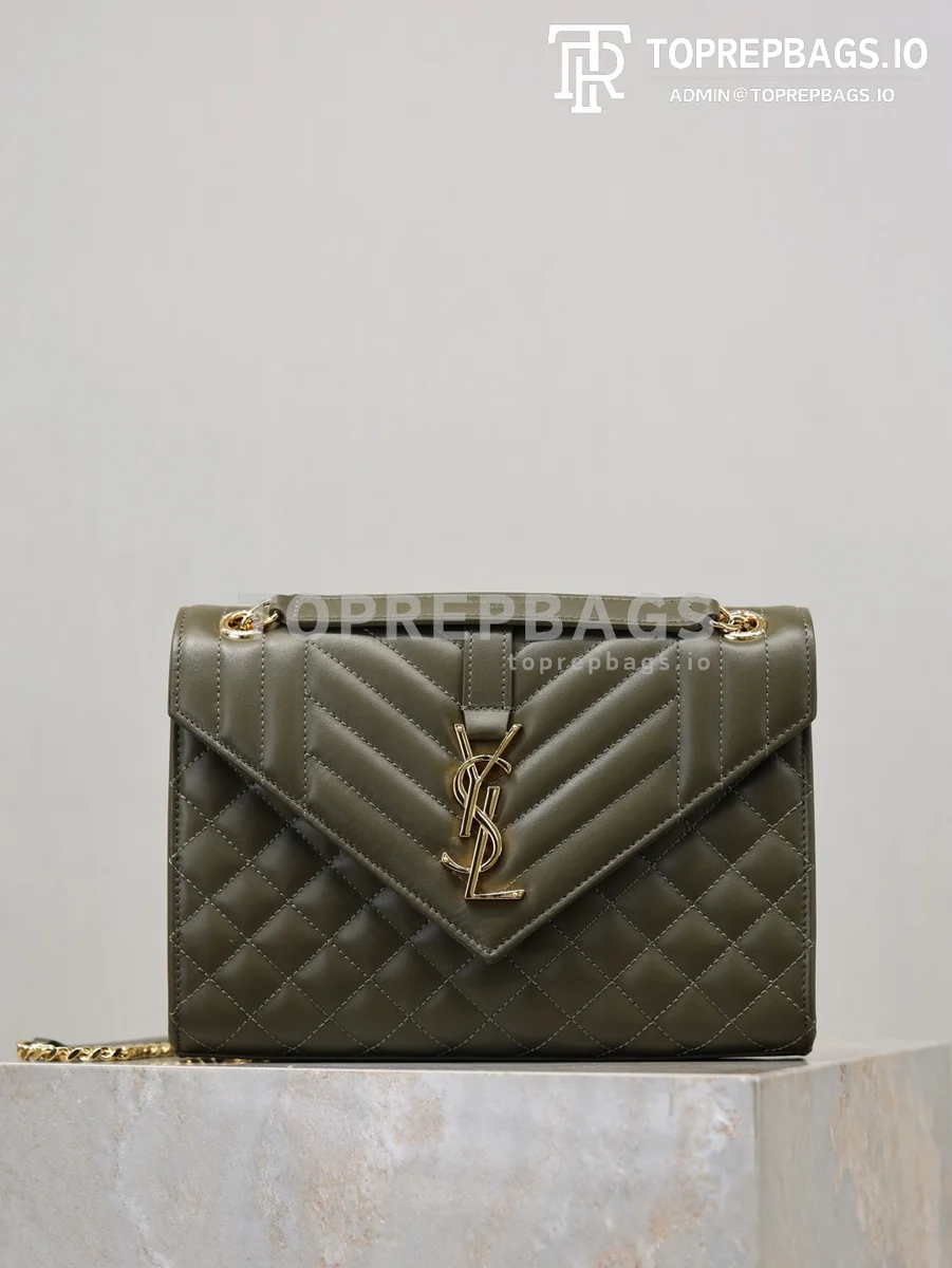 cmp_i1767780485292_8092_0_0 YSL Envelope Medium in Green