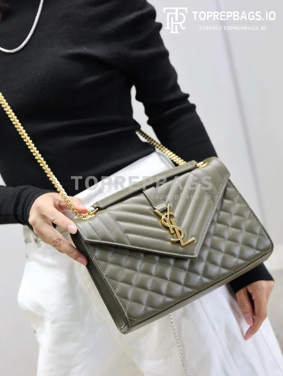 cmp_i1767780535392_8062_0_1 YSL Envelope Medium in Green