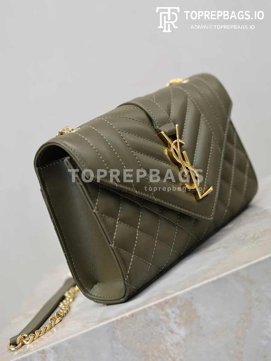 cmp_i1767780838496_1558_0_2 YSL Envelope Small in Green