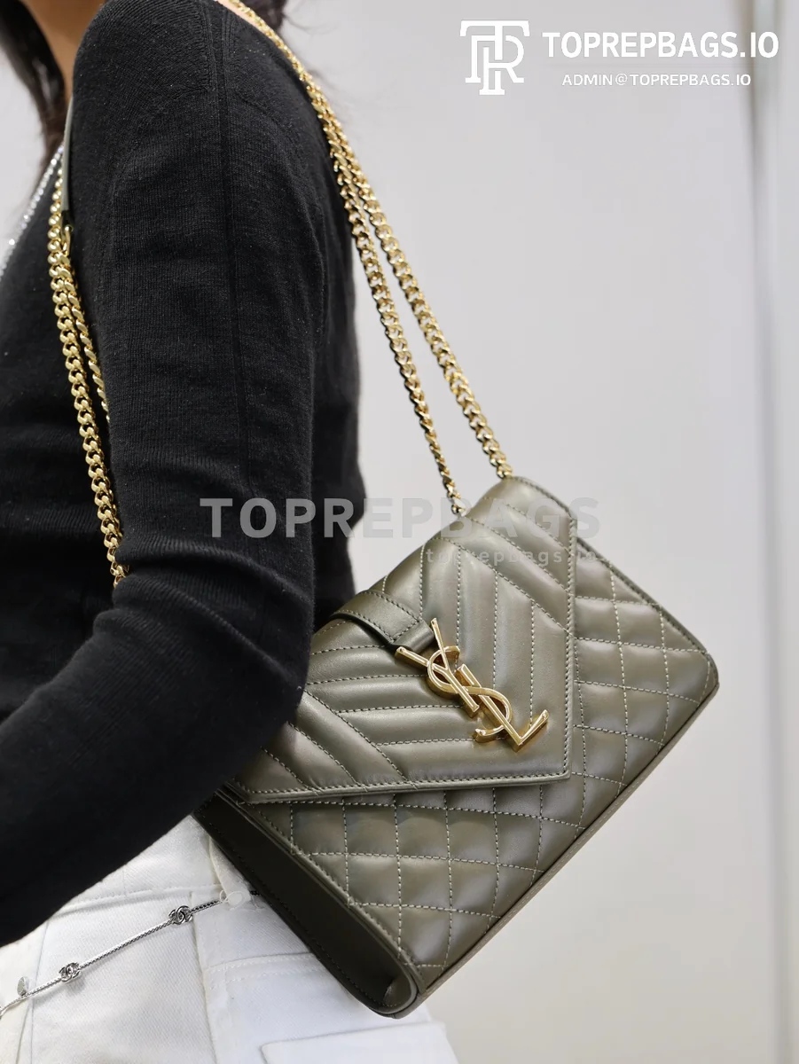 cmp_i1767780899577_9805_0_2 YSL Envelope Small in Green