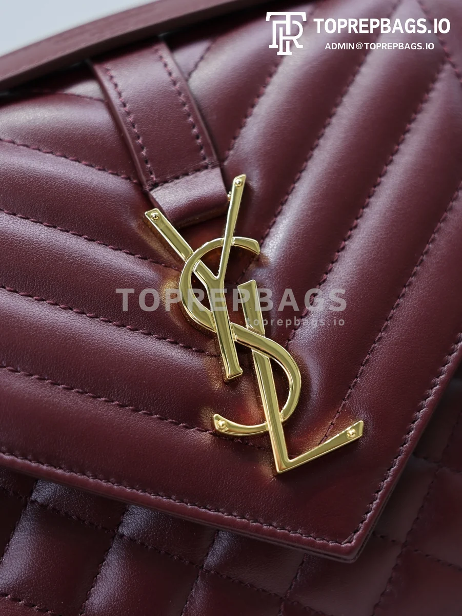 cmp_i1767781413125_2501_0_0 YSL Envelope Medium in Burgundy