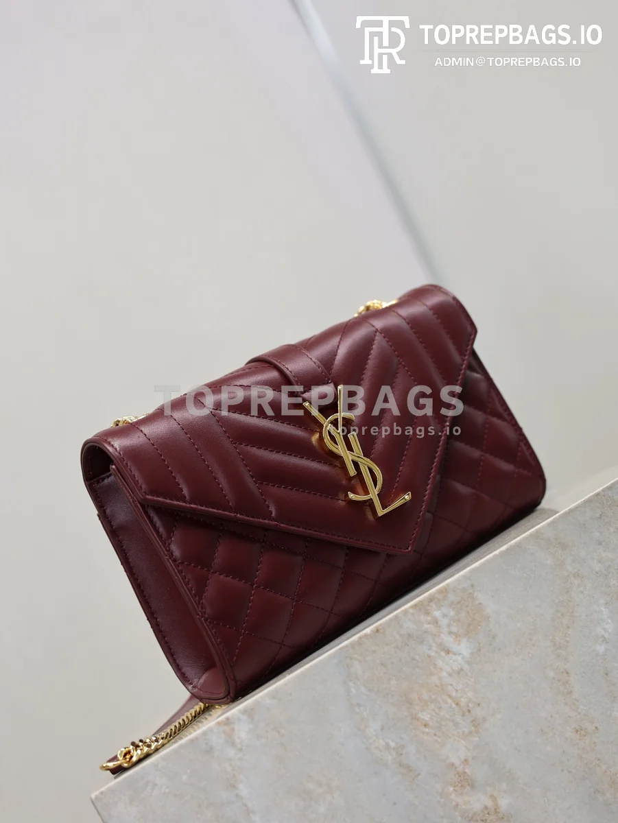 cmp_i1767781593427_9661_0_2 YSL Envelope Small in Burgundy