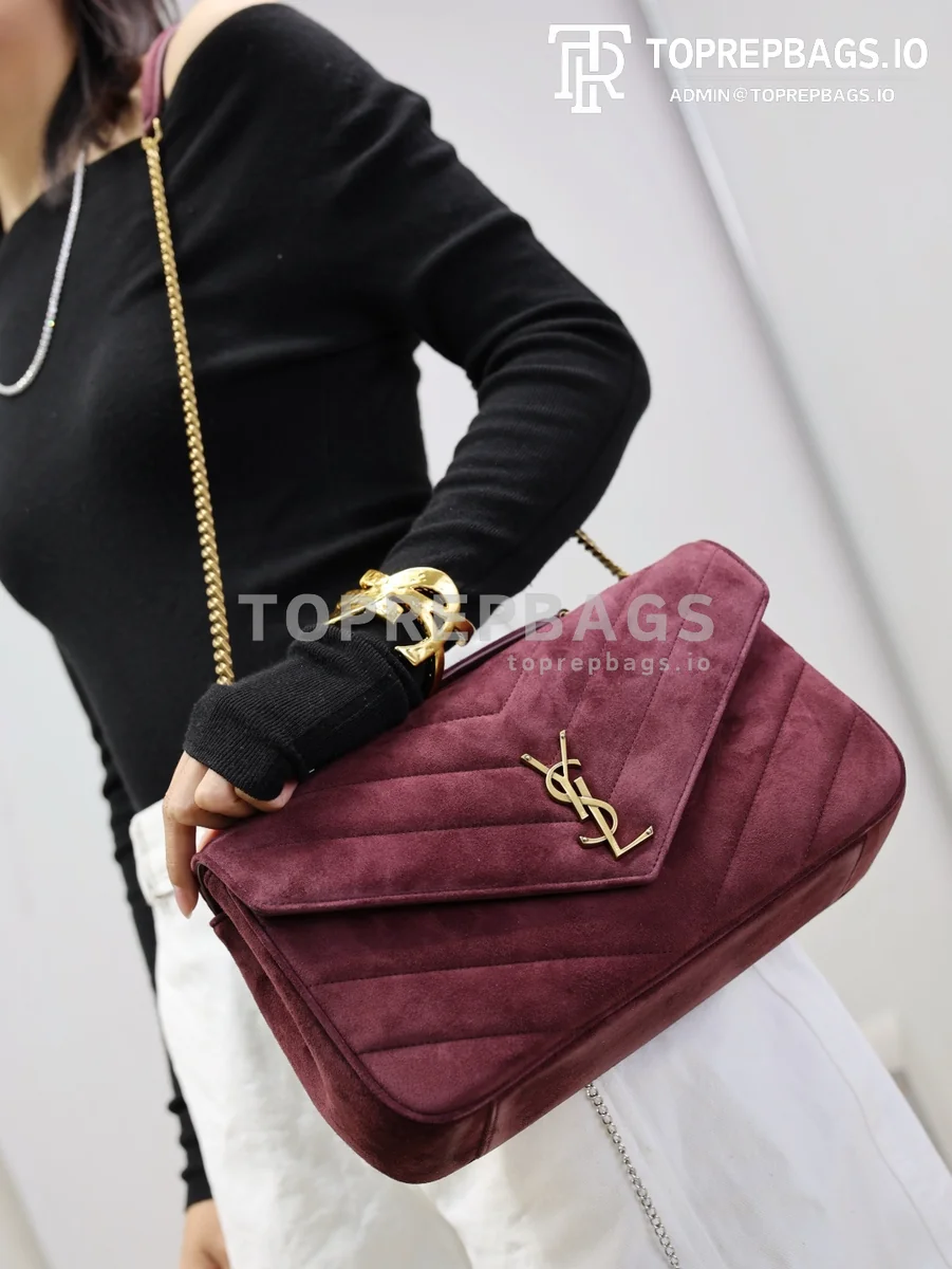 cmp_i1768376835015_938_0_2 YSL Loulou in Burgundy