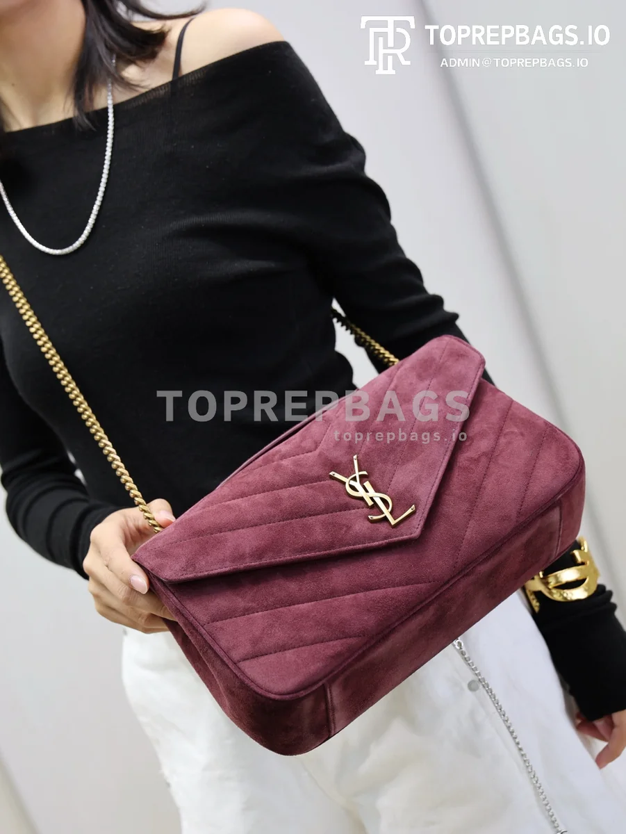 cmp_i1768376835065_2915_0_3 YSL Loulou in Burgundy