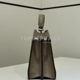 Fendi Peekaboo Small in Taupe