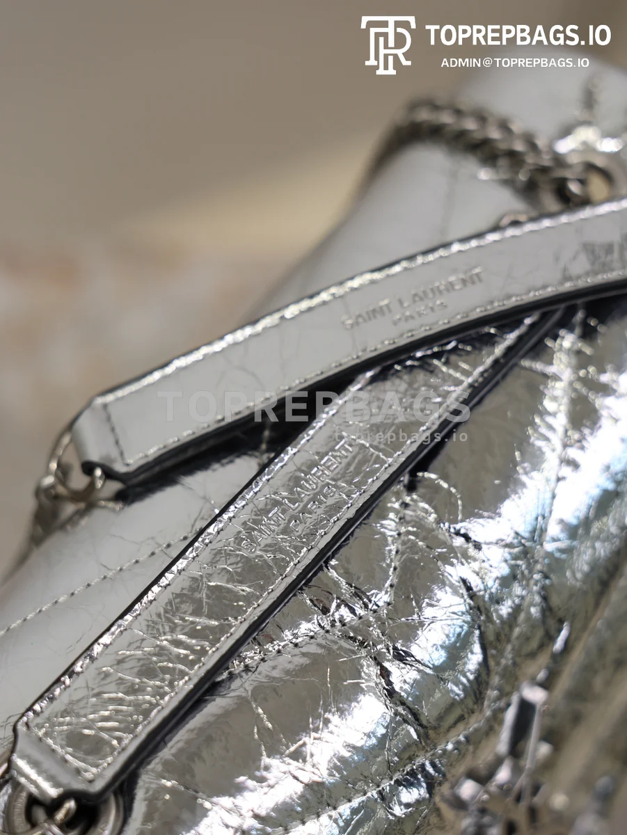 cmp_i1769676021417_2892_0_1 YSL Loulou 494699 Calfskin Leather Silver-tone Hardware Shoulder Bag detailed product image