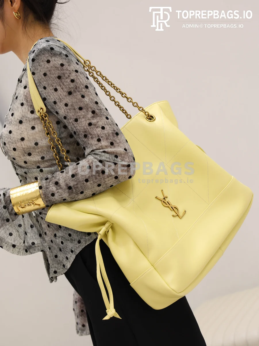 cmp_i1778829531134_9462_0_0 YSL Jamie 4.3 Large Pochon Bucket in Yellow